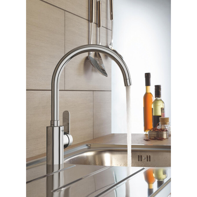 Змішувач для кухні Grohe QuickFix Get 31494001, фото , изображение 4