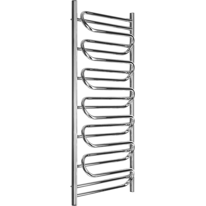 Водяна рушникосушарка Navin Ілюзія 00-011020-5011 (500x1100), Доступні розміри: 500 x 1100, Колір виробника: хром, Підключення рушникосушарки: нижнє, фото , изображение 2