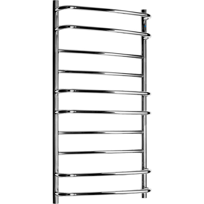 Водяна рушникосушарка Navin Омега 00-015020-5010 (500x1000), Доступні розміри: 500 x 1000, Колір виробника: хром, Підключення рушникосушарки: нижнє, фото , изображение 2