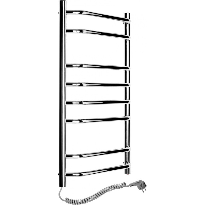 Электрический полотенцесушитель Navin Блюз 10-006120-4880 (480x800, левый), Доступные размеры: 480 x 800, Цвет производителя: хром, Подключение полотенцесушителя: левое, фото 2