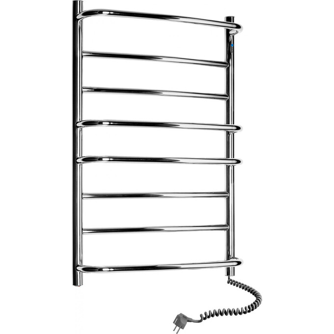 Электрический полотенцесушитель Navin Омега 10-015020-5380 (530x800, правый), Доступные размеры: 530 x 800, Цвет производителя: хром, Подключение полотенцесушителя: правое, фото 2