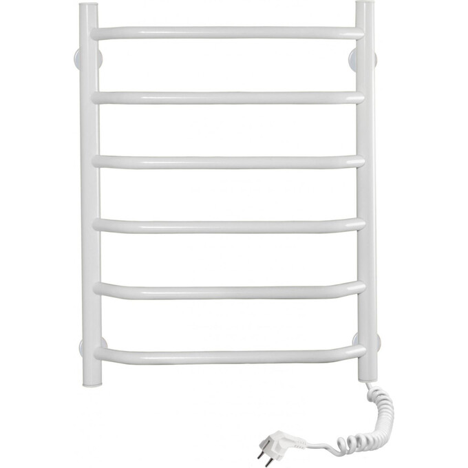 Электрический полотенцесушитель Navin Блюз 12-006030-4860 (480x600, белый глянец, правый), Доступные размеры: 480 x 600, Цвет производителя: белый глянец, Подключение полотенцесушителя: правое, фото 