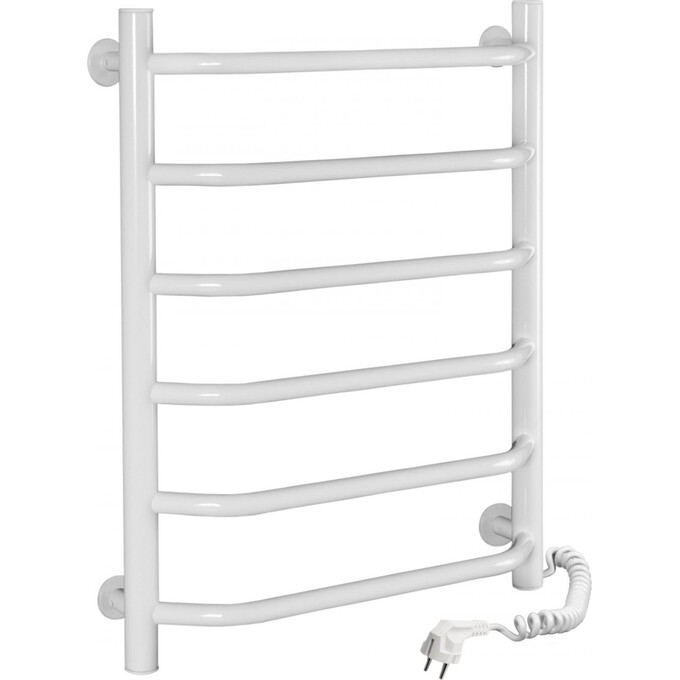 Электрический полотенцесушитель Navin Блюз 12-006030-4860 (480x600, белый глянец, правый), Доступные размеры: 480 x 600, Цвет производителя: белый глянец, Подключение полотенцесушителя: правое, фото 2