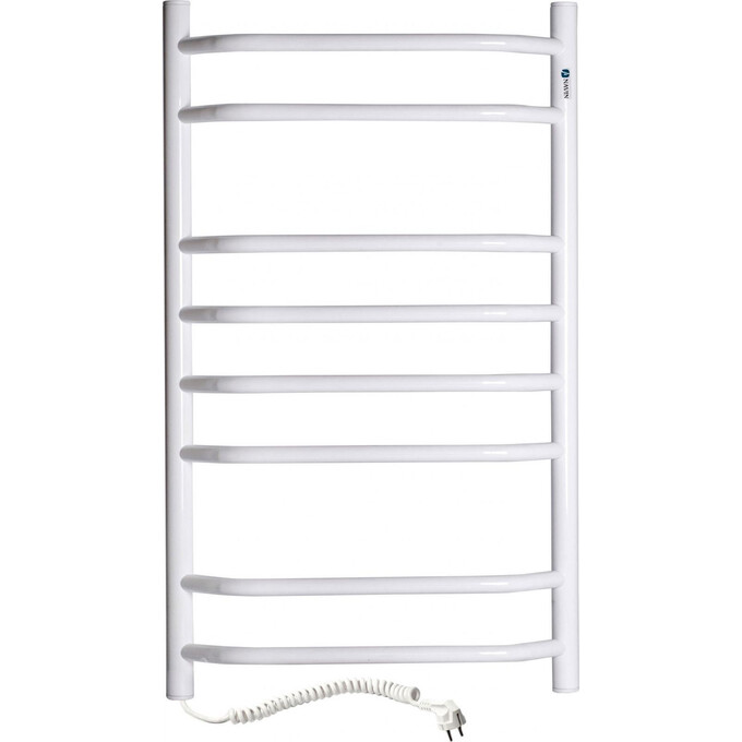 Электрический полотенцесушитель Navin Блюз 12-006130-4880 (480x800, белый глянец, левый), Доступные размеры: 480 x 800, Цвет производителя: белый глянец, Подключение полотенцесушителя: левое, фото 