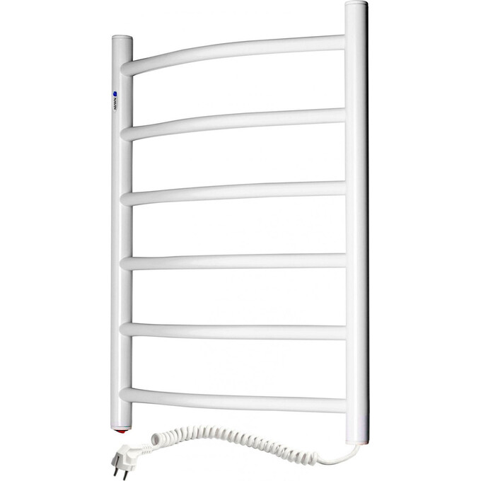Электрический полотенцесушитель Navin Камелия 12-007030-4860 (480x600, белый глянец, правый), Доступные размеры: 480 x 600, Цвет производителя: белый глянец, Подключение полотенцесушителя: правое, фото 2
