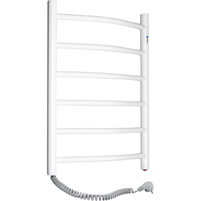 Электрический полотенцесушитель Navin Камелия 12-007130-4860 (480x600, белый глянец, левый), Доступные размеры: 480 x 600, Цвет производителя: белый глянец, Подключение полотенцесушителя: левое, фото 2