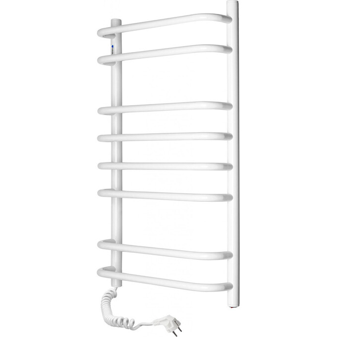 Электрический полотенцесушитель Navin Симфония 12-009130-4880 (480x800, белый глянец, левый), Доступные размеры: 480 x 800, Цвет производителя: белый глянец, Подключение полотенцесушителя: левое, фото 2