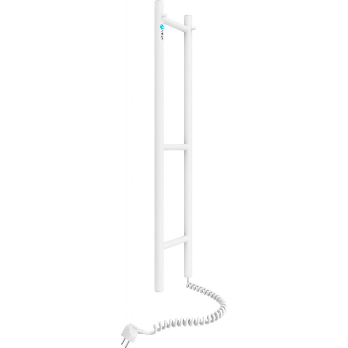 Электрический полотенцесушитель Navin Силуэт 12-017030-0110 (160x1000, белый глянец, правый), фото 2