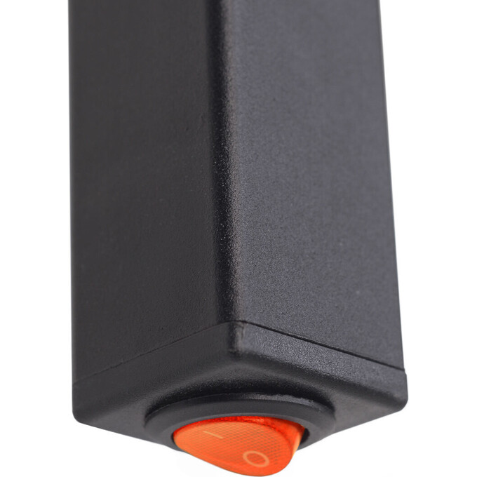 Электрический полотенцесушитель Navin Авангард 12-228150-4880 (480x800, черный муар, левый), Доступные размеры: 480 x 800, Цвет производителя: черный муар, Подключение полотенцесушителя: левое, фото 5