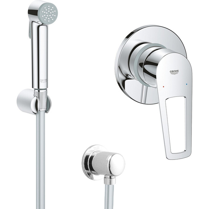 Гигиенический душ со смесителем Grohe QuickFix BauLoop New UA202416QF, фото 