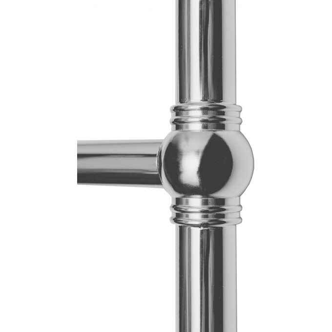 Водяной полотенцесушитель Navin Ретро 00-040030-5010 (500x1000), Доступные размеры: 500 x 1000, Цвет производителя: хром, Подключение полотенцесушителя: нижнее, фото 2