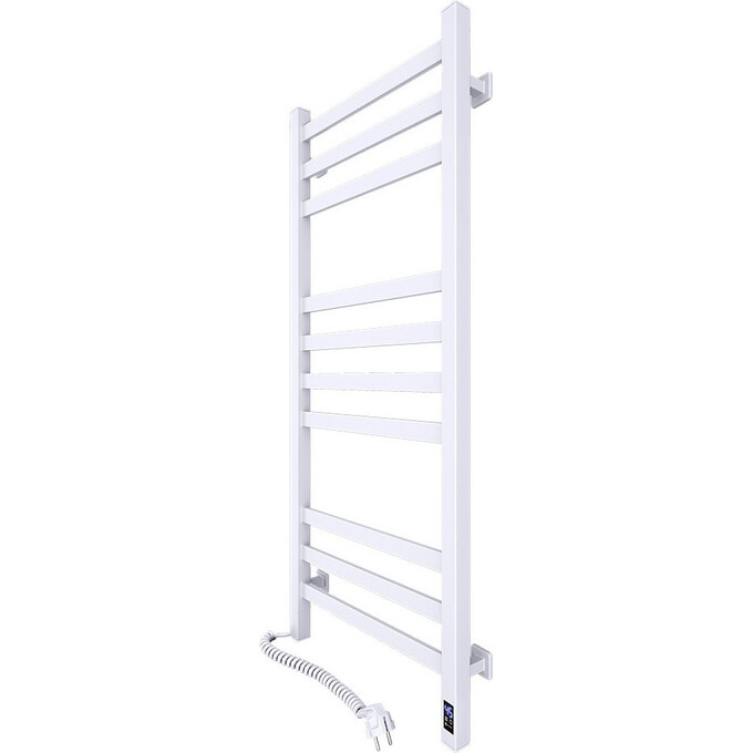 Электрический полотенцесушитель Navin Авангард Sensor 12-028153-4810 (480x1000, белый глянец, левый, сенсорный, с таймером), Доступные размеры: 480 x 1000, Цвет производителя: белый глянец, Подключение полотенцесушителя: левое, фото 4