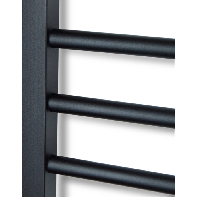 Электрический полотенцесушитель Navin Классик Квадро Sensor 12-216053-5010 (500x1000, черный муар, правый, сенсорный, с таймером), Доступные размеры: 500 x 1000, Цвет производителя: черный муар, Подключение полотенцесушителя: правое, фото 7