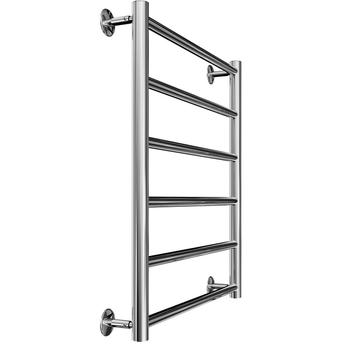 Водяна рушникосушарка Mario Класік F 1.1.5903.01.P (4820111357017, 600x530, хром/білий глянець/чорний матовий/золото/сатин/бронза), фото , изображение 5