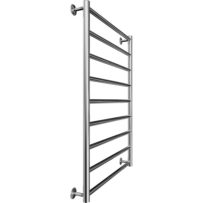 Водяна рушникосушарка Mario Класік F 1.1.5908.01.P (4820111357062, 900x630, хром/білий глянець/чорний матовий/золото/сатин/бронза), фото , изображение 5