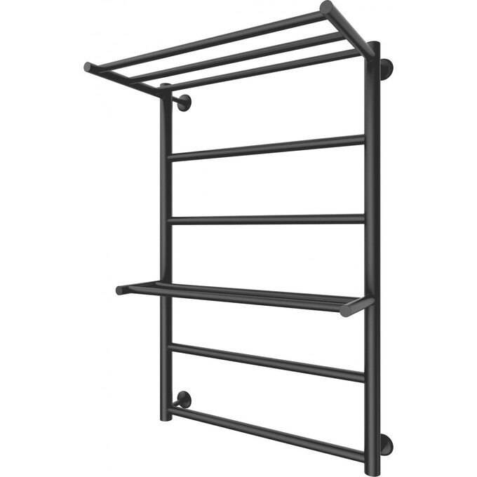 Водяной полотенцесушитель Mario Анкона 1.1.3902.01.P (4820111351749, 800x530, хром/сатин/белый глянец/черный матовый/графит/золото/бронза, с полкой), фото 2