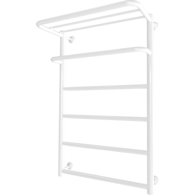 Водяной полотенцесушитель Mario Hotel 1.3.4200.01.P (4820111351992, 800x530, хром/сатин/белый глянец/черный матовый/графит/золото/бронза, с полкой), фото 3