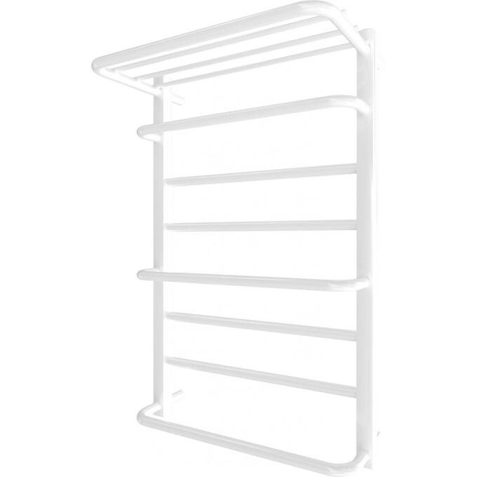 Водяной полотенцесушитель Mario Люксор 1.2.4400.03.P (4820111353286, 800x530, хром/белый глянец/черный матовый/графит/золото, с полкой), фото 3