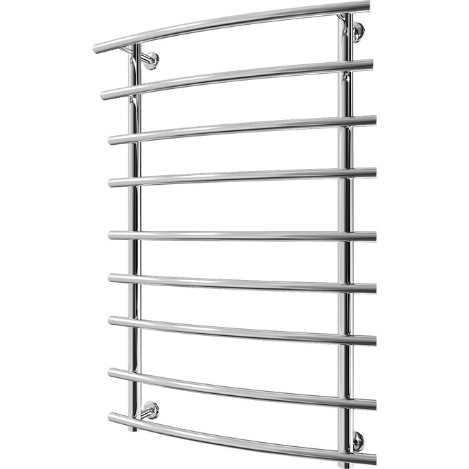 Водяной полотенцесушитель Mario Марио 1.1.0702.01.P (4820111351282, 900x630, хром/белый глянец/черный матовый), фото 4