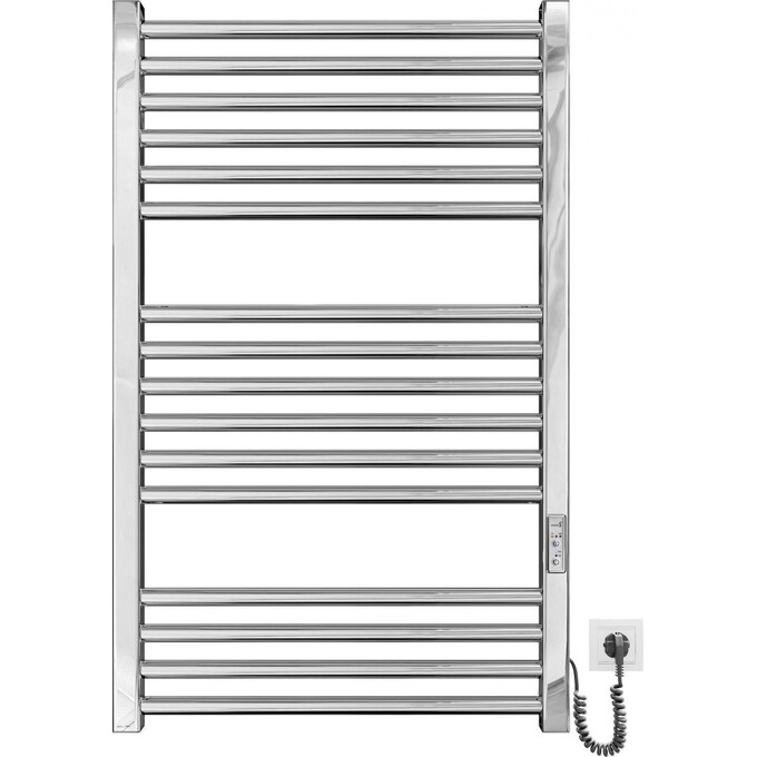 Электрический полотенцесушитель Mario Гера-I TR 2.2.1802.03.P (4820111356737, 800x500, хром/сатин/белый глянец/черный матовый/графит/золото/бронза, универсальный, с таймером), фото 4