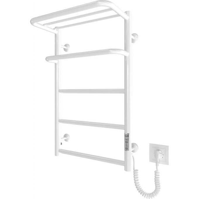 Электрический полотенцесушитель Mario Hotel-I TR 2.3.6200.11.P (4820111356652, 650x430, хром/сатин/белый глянец/черный матовый/графит/золото/бронза, универсальный, с таймером), фото 3