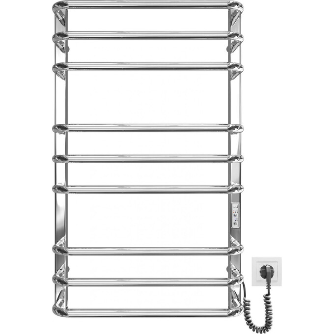 Электрический полотенцесушитель Mario Премиум Стандарт-I TR 2.2.1508.03.P (4820111356836, 800x500, хром/сатин/белый глянец/черный матовый/графит/золото/бронза, универсальный, с таймером), фото 4