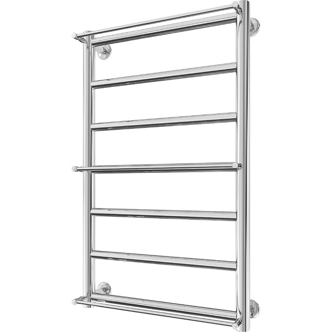 Водяной полотенцесушитель Mario Одисей 1.1.1701.01.P (4820111350681, 700x530, хром/сатин/белый глянец/черный матовый/графит/золото/бронза, с полкой), фото 