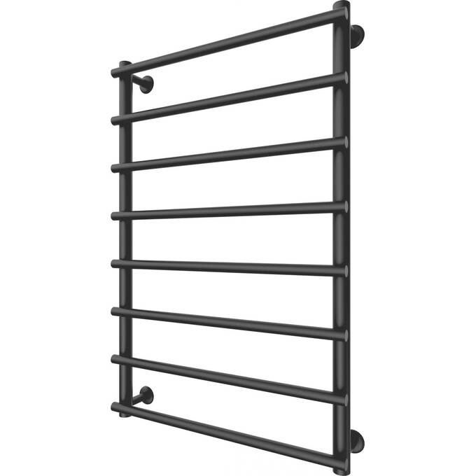 Водяной полотенцесушитель Mario Турин 1.1.4506.01.P (4820111353002, 800x530, хром/белый глянец/черный матовый), фото 2