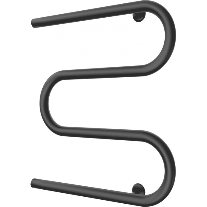 Водяна рушникосушарка Mario Змійка ∅25 1.1.2509.04.P (4820111357178, 525x500, хром/білий глянець/чорний матовий/золото/бронза), фото , изображение 2