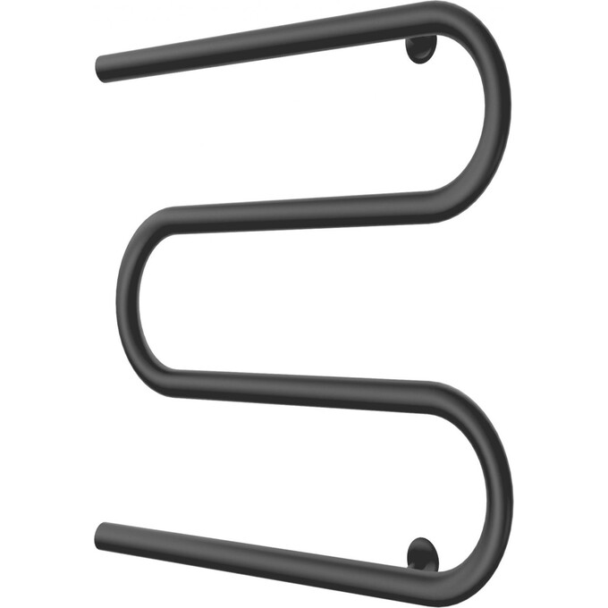 Водяна рушникосушарка Mario Змійка ∅25 1.1.2510.04.P (4820111357185, 525x600, хром/білий глянець/чорний матовий/золото/бронза), фото , изображение 2