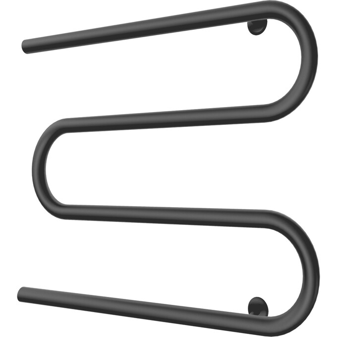 Водяна рушникосушарка Mario Змійка ∅25 1.1.2511.04.P (4820111357192, 525x700, хром/білий глянець/чорний матовий/золото/бронза), фото , изображение 2