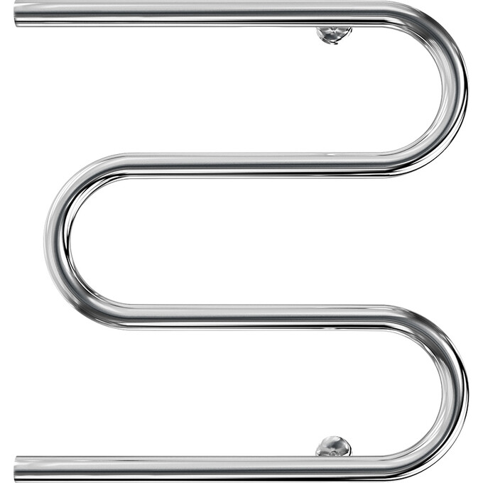 Водяна рушникосушарка Mario Змійка ∅25 1.1.2509.04.P (4820111357178, 525x500, хром/білий глянець/чорний матовий/золото/бронза), фото 