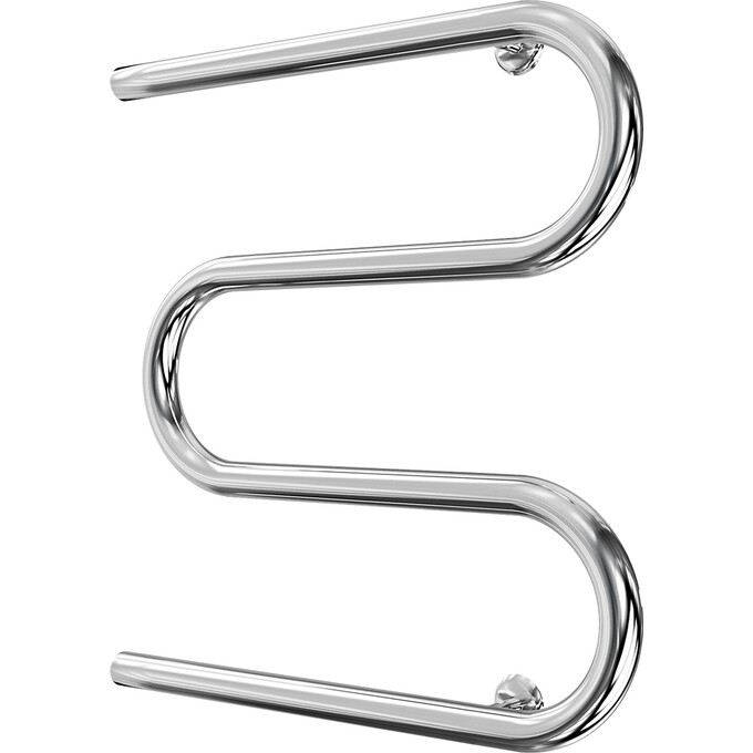 Водяна рушникосушарка Mario Змійка ∅30 1.1.3004.05.P (4820111357208, 530x400, хром/білий глянець/чорний матовий/золото/бронза), фото , изображение 3