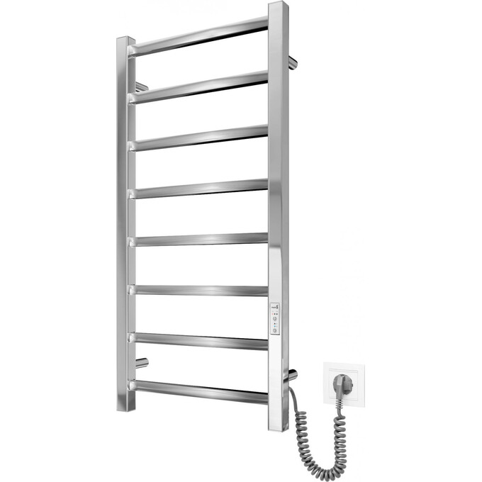 Электрический полотенцесушитель Mario Токио-I TR 2.2.1705.03.P (4820111357154, 800x400, хром/сатин/белый глянец/черный матовый/графит/золото/бронза, универсальный, с таймером), фото 