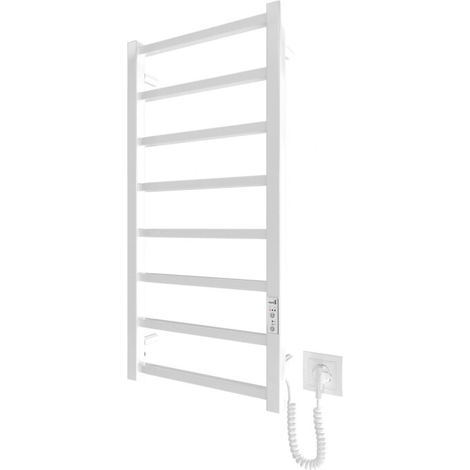 Электрический полотенцесушитель Mario Токио-I TR 2.2.1705.03.P (4820111357154, 800x400, хром/сатин/белый глянец/черный матовый/графит/золото/бронза, универсальный, с таймером), фото 3