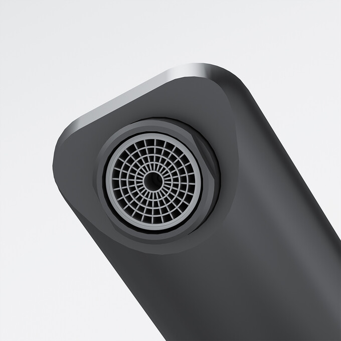 Змішувач для умивальника Am.Pm X-Joy F85A92022 (чорний матовий, високий), фото , изображение 7