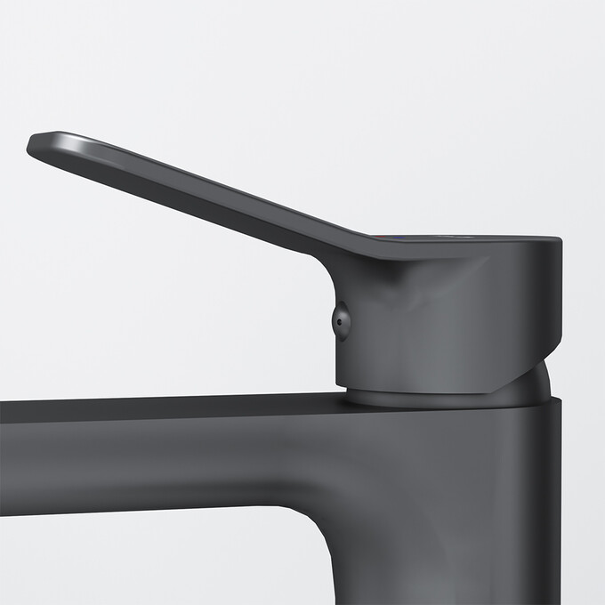 Змішувач для умивальника Am.Pm X-Joy F85A92022 (чорний матовий, високий), фото , изображение 8