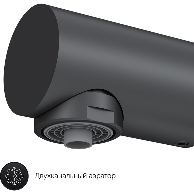Смеситель для кухни на две воды Am.Pm Like F8005722 (черный матовый), Цвет производителя: черный, фото 9