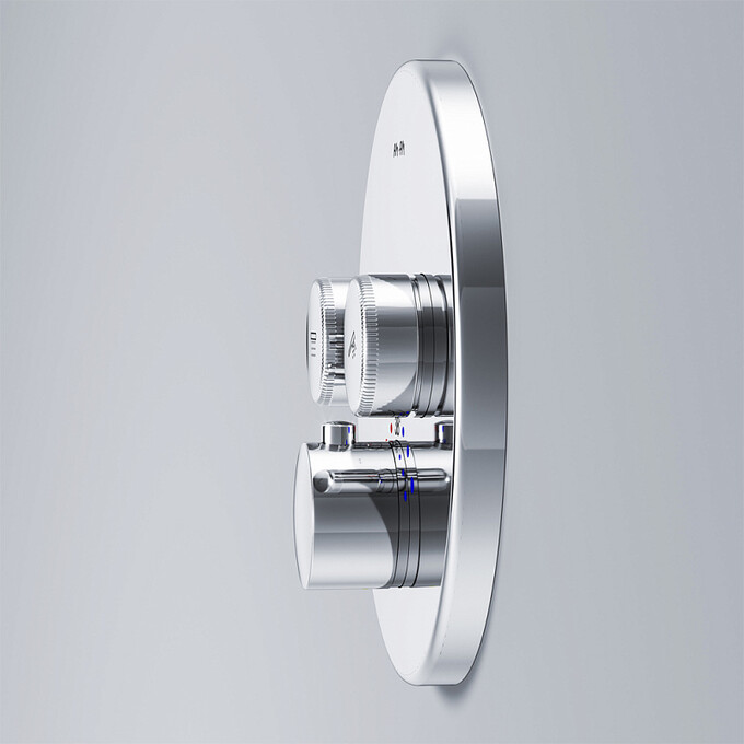 Внешняя часть смесителя скрытого монтажа для душа Am.Pm Inspire V2.0 F50A85700, фото 7