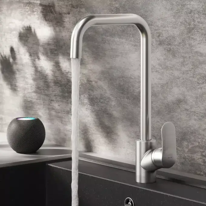 Змішувач для кухні Am.Pm Like F8006011 (сатин), фото , изображение 2