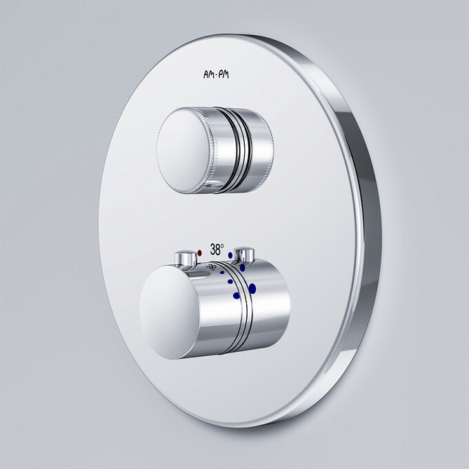 Внешняя часть смесителя скрытого монтажа для душа Am.Pm Inspire V2.0 F50A75700, фото 5