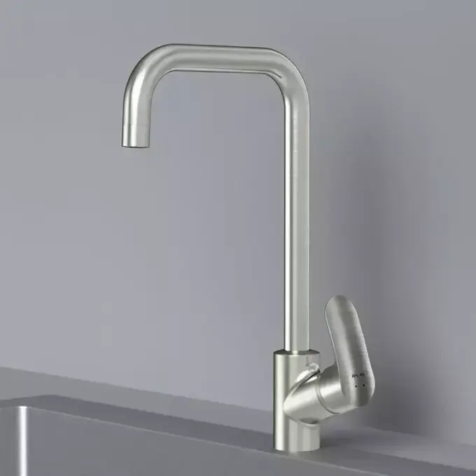 Змішувач для кухні Am.Pm Like F8006011 (сатин), фото , изображение 7