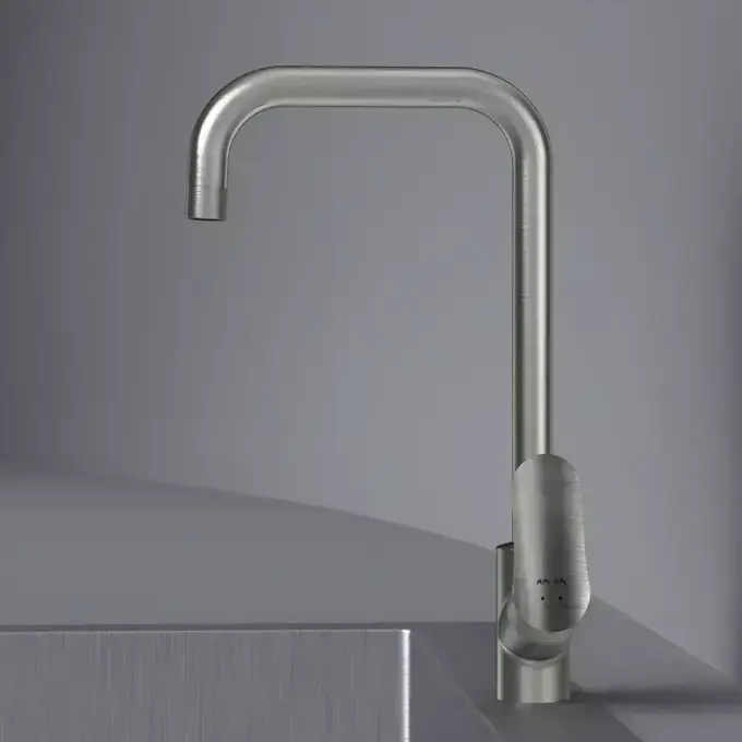 Змішувач для кухні Am.Pm Like F8006011 (сатин), фото , изображение 6