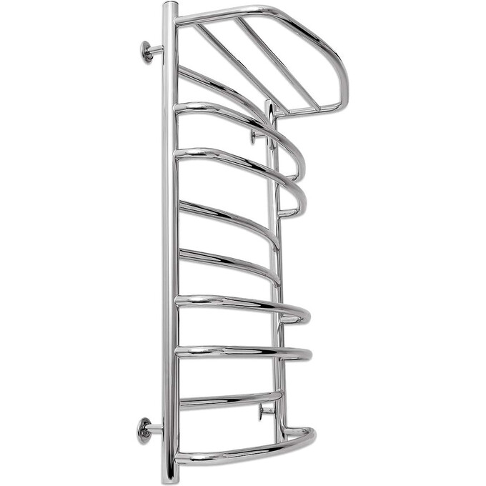 Водяной полотенцесушитель Laris Евромикс П10 71207687 (500x900, хром/белый/черный/золото/бронза, с полкой), фото 3