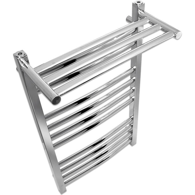 Водяной полотенцесушитель Laris Гранд П11 71207603 (500x900, хром/белый/черный/золото/бронза, с полкой), фото 3