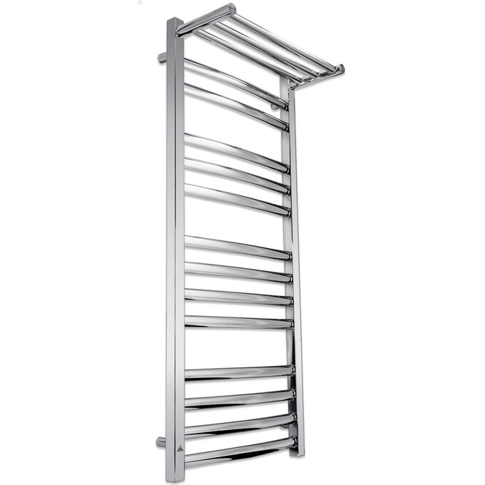 Водяной полотенцесушитель Laris Гранд П14 71207604 (500x1200, хром/белый/черный/золото/бронза, с полкой), фото 