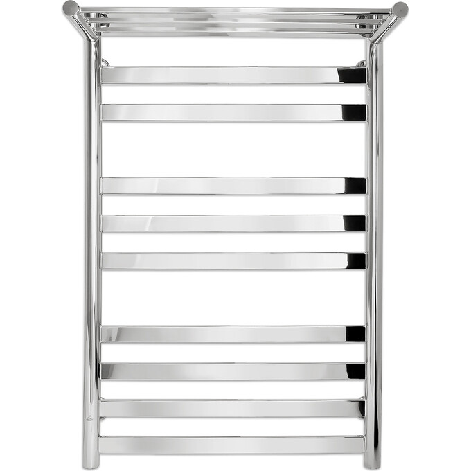 Водяной полотенцесушитель Laris Кватро П10 71207566 (500x800, хром/белый/черный/золото/бронза, с полкой), фото 2