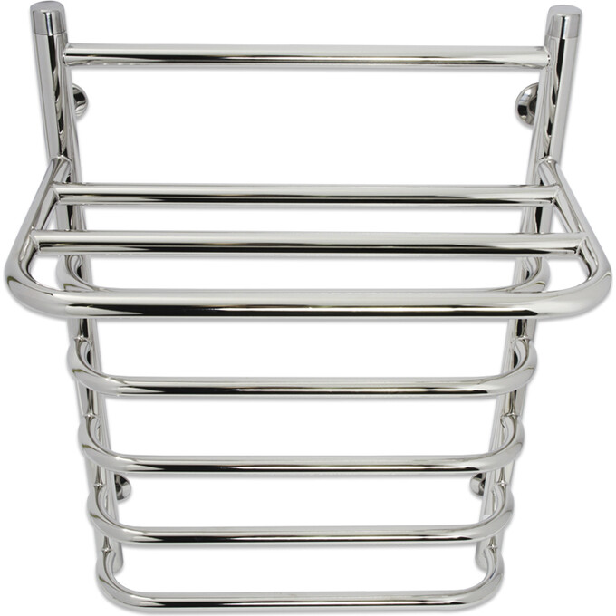 Водяной полотенцесушитель Laris Стандарт П7 71207699 (500x660, хром/белый/черный/золото/бронза, с полкой), фото 3