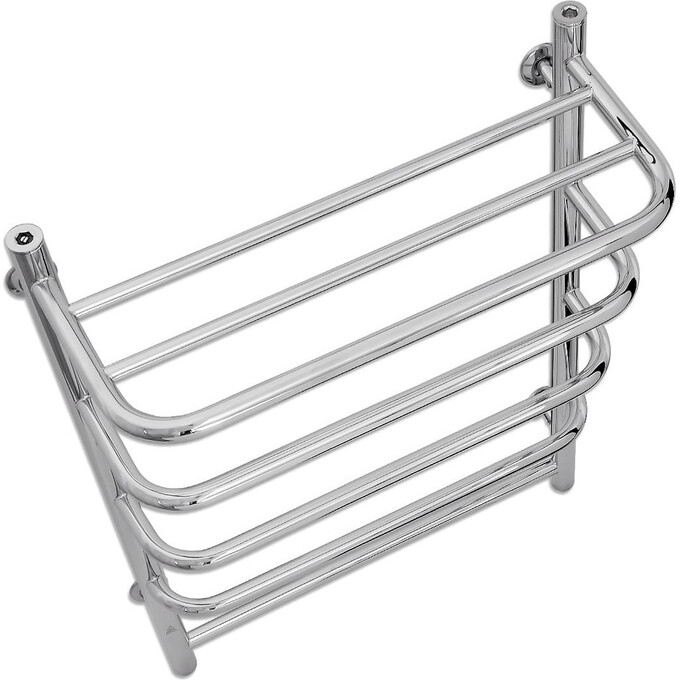 Водяной полотенцесушитель Laris Стандарт П5 71207570 (500x660, хром/белый/черный/золото/бронза, с полкой), фото 4