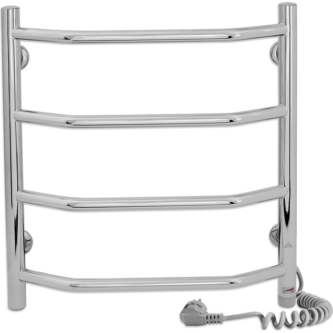 Электрический полотенцесушитель Laris Виктория П4 73207013 (450x500, хром/белый/черный/золото/бронза, правый), фото 2